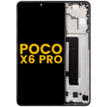 OLED-Display mit Rahmen für Xiaomi Poco X6 Pro (Refurbished) (Gelb)