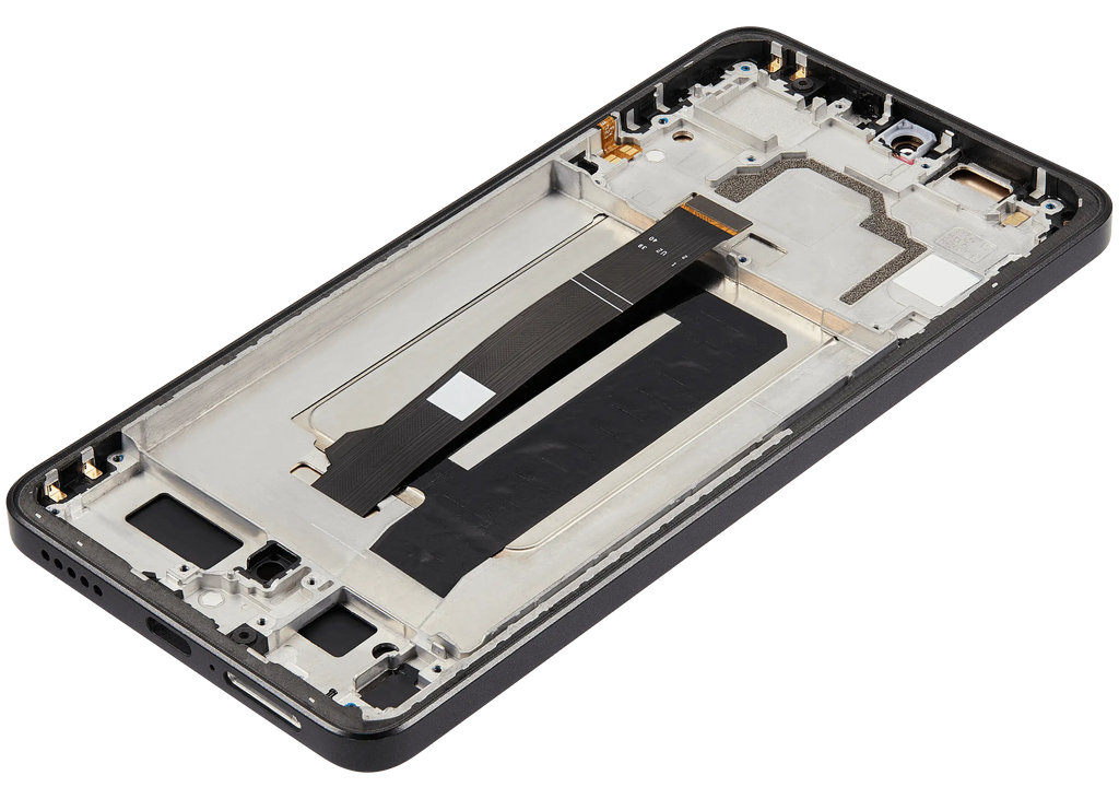 OLED-Display mit Rahmen für Xiaomi Poco X6 Pro (Refurbished) (Gelb)