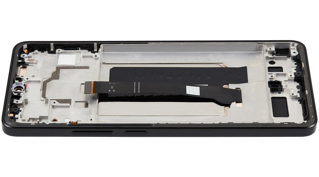 OLED-Display mit Rahmen für Xiaomi Poco X6 Pro (Refurbished) (Gelb)