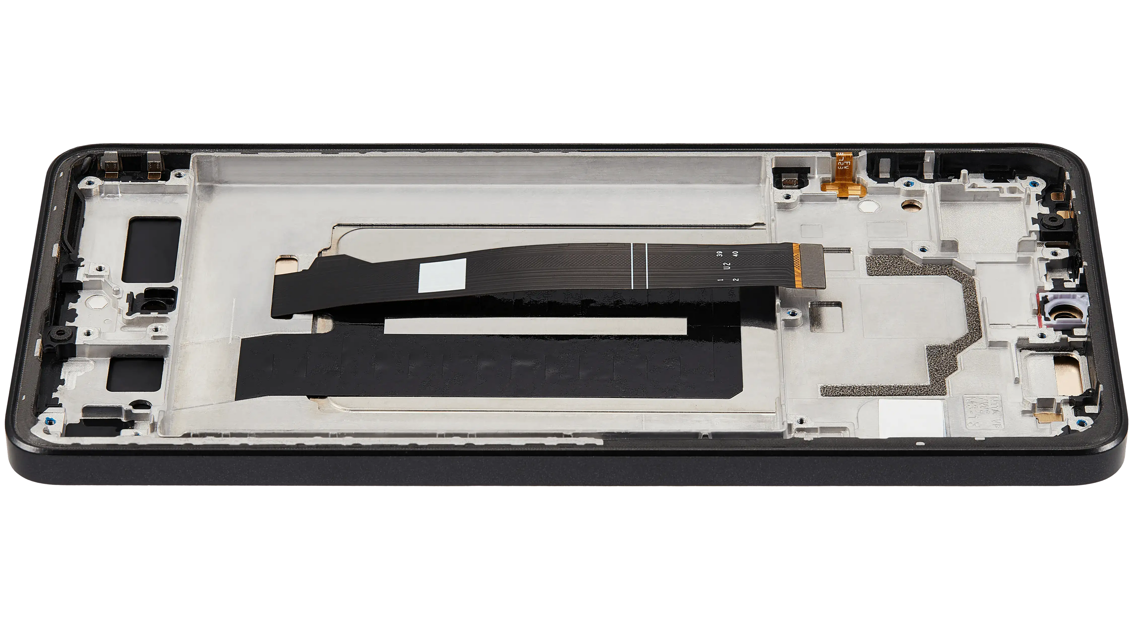 OLED-Display mit Rahmen für Xiaomi Poco X6 Pro (Refurbished) (Gelb)