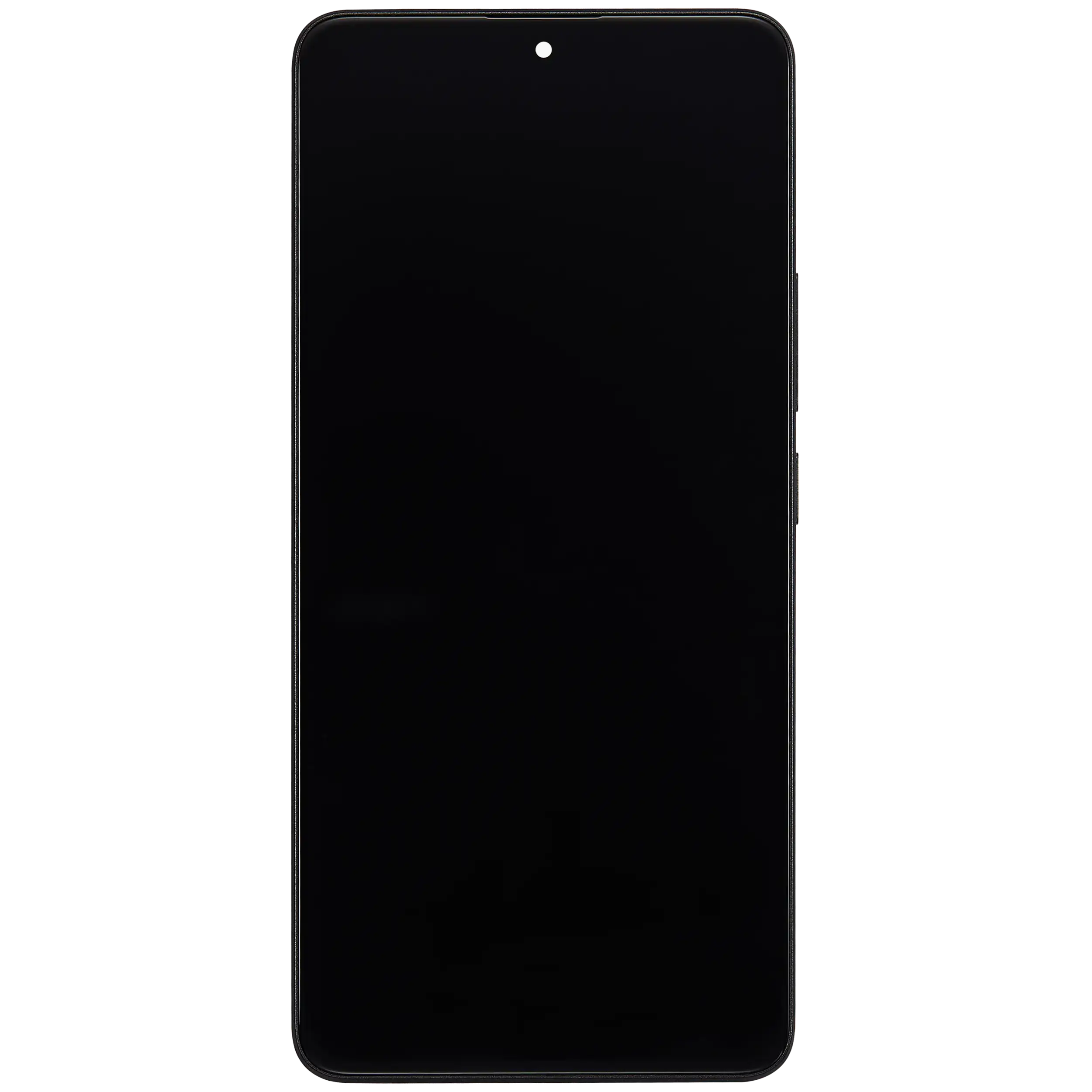 OLED-Display mit Rahmen für Xiaomi Poco X6 (Refurbished) (Schwarz)