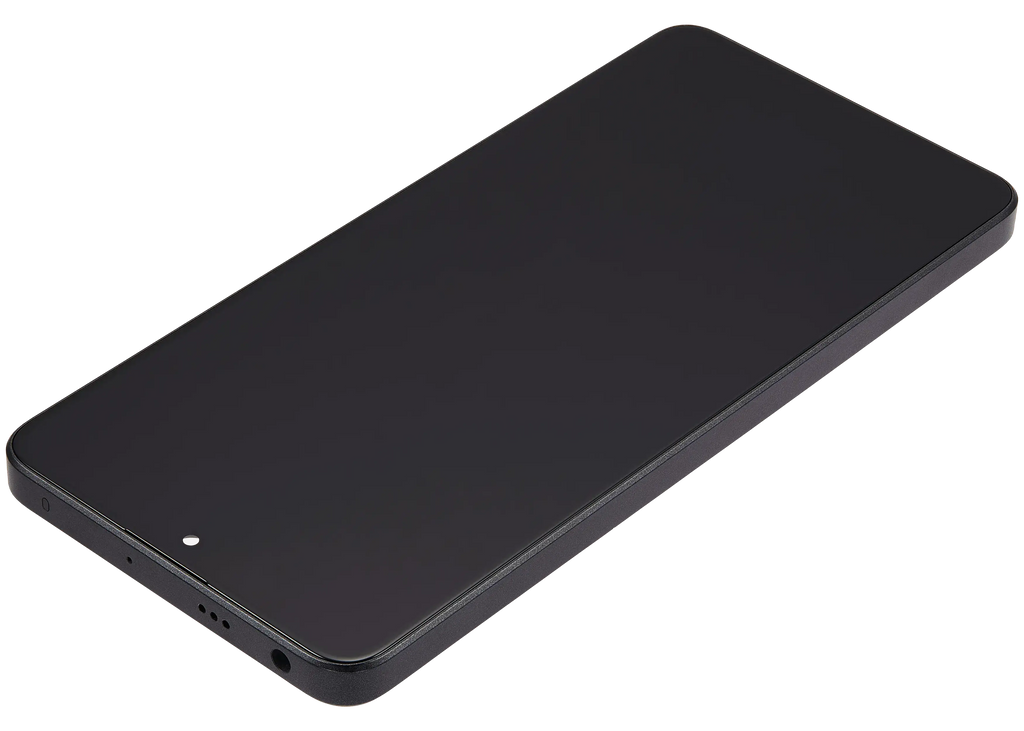 OLED-Display mit Rahmen für Xiaomi Poco X6 (Refurbished) (Schwarz)