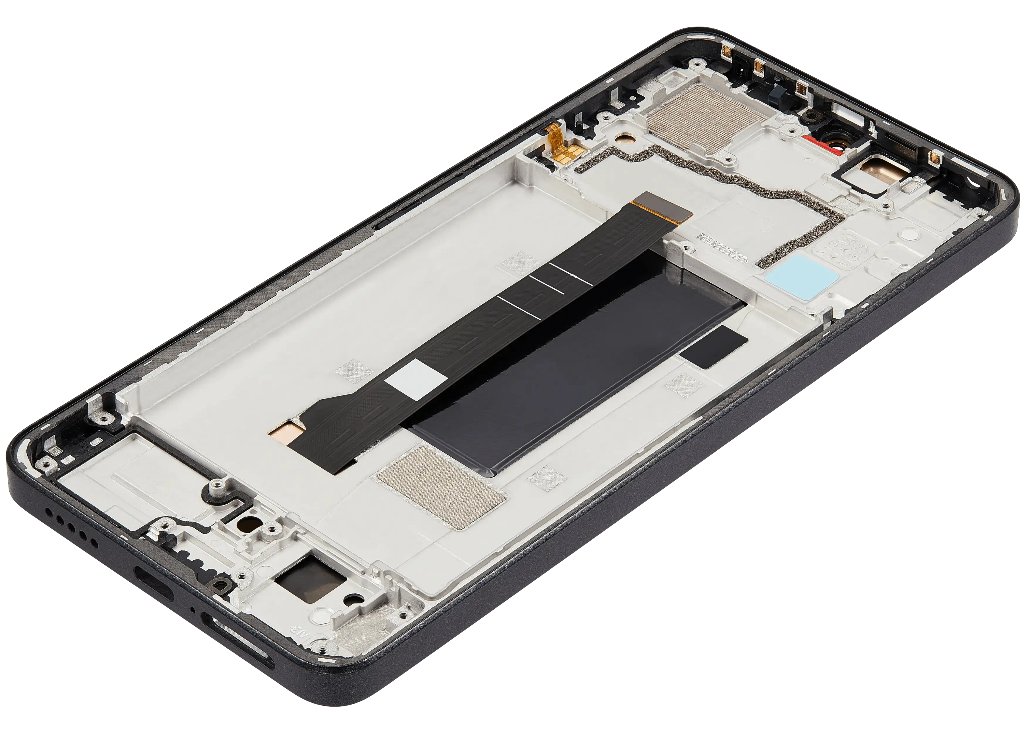 OLED-Display mit Rahmen für Xiaomi Poco X6 (Refurbished) (Schwarz)
