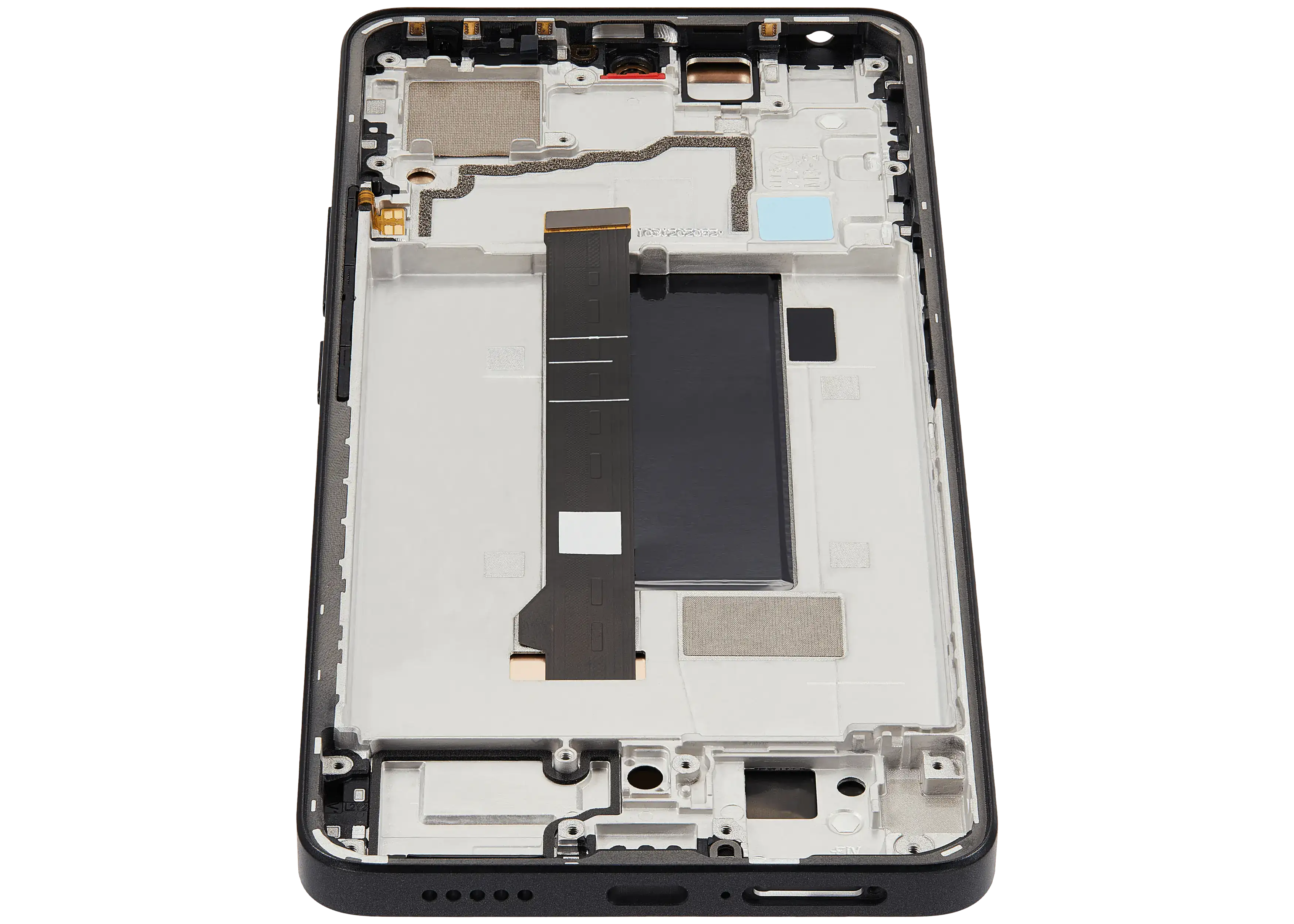 OLED-Display mit Rahmen für Xiaomi Poco X6 (Refurbished) (Schwarz)