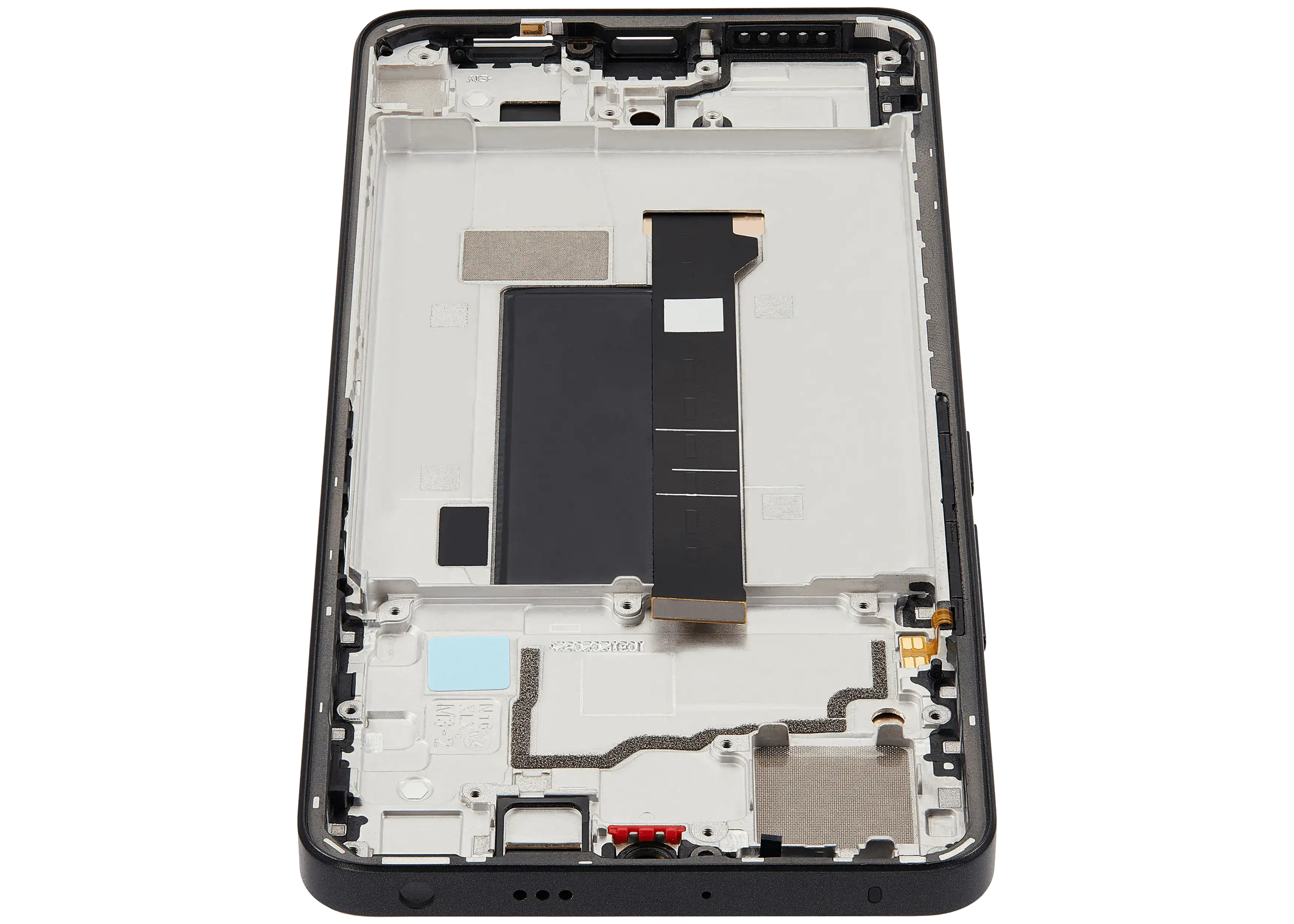 OLED-Display mit Rahmen für Xiaomi Poco X6 (Refurbished) (Schwarz)