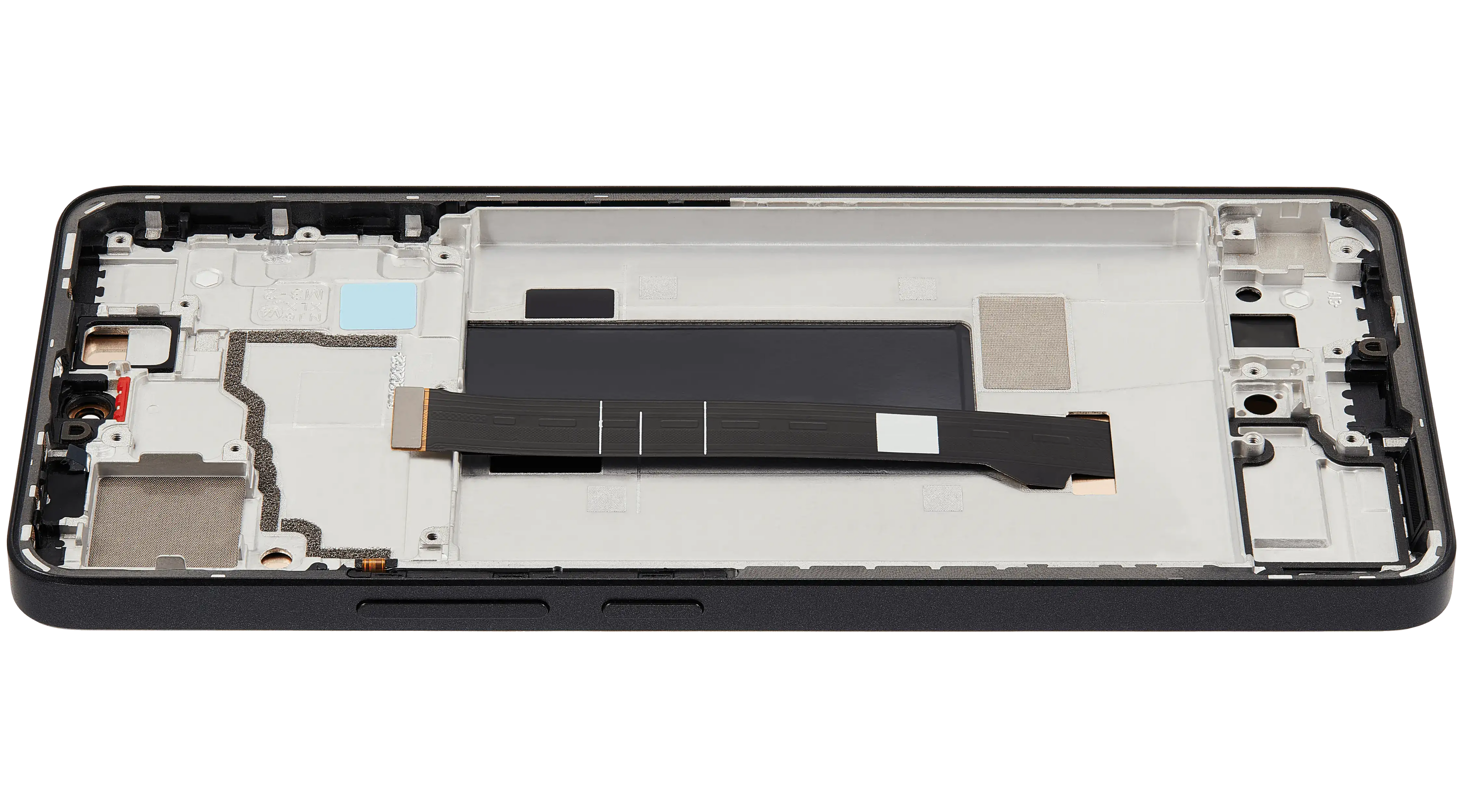 OLED-Display mit Rahmen für Xiaomi Poco X6 (Refurbished) (Schwarz)
