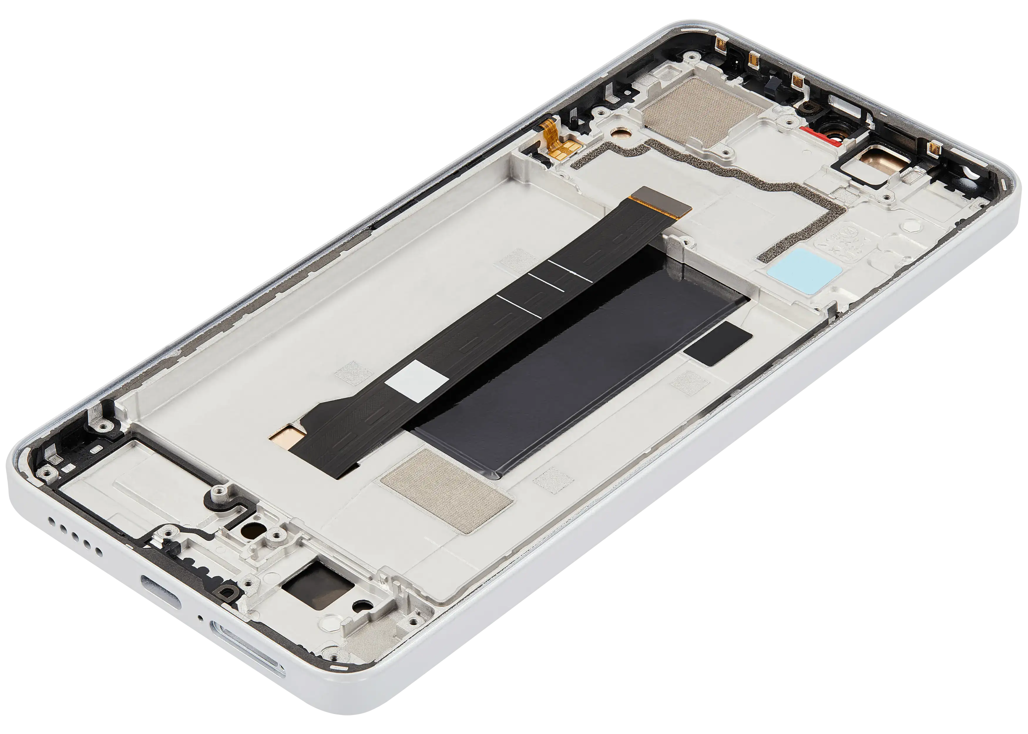 OLED Display with Frame for Xiaomi Poco X6 (Refurbished) (White)