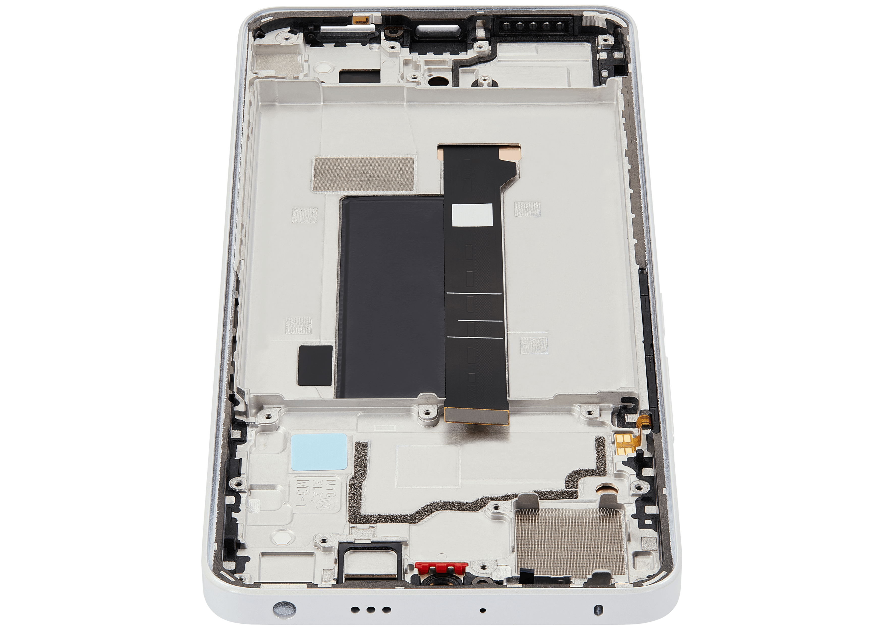 OLED Display with Frame for Xiaomi Poco X6 (Refurbished) (White)