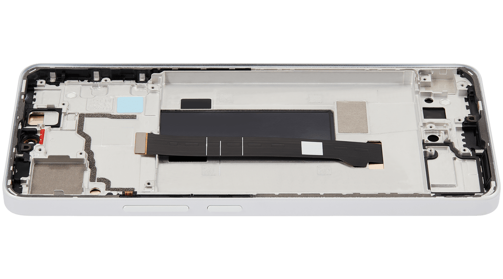 OLED Display with Frame for Xiaomi Poco X6 (Refurbished) (White)