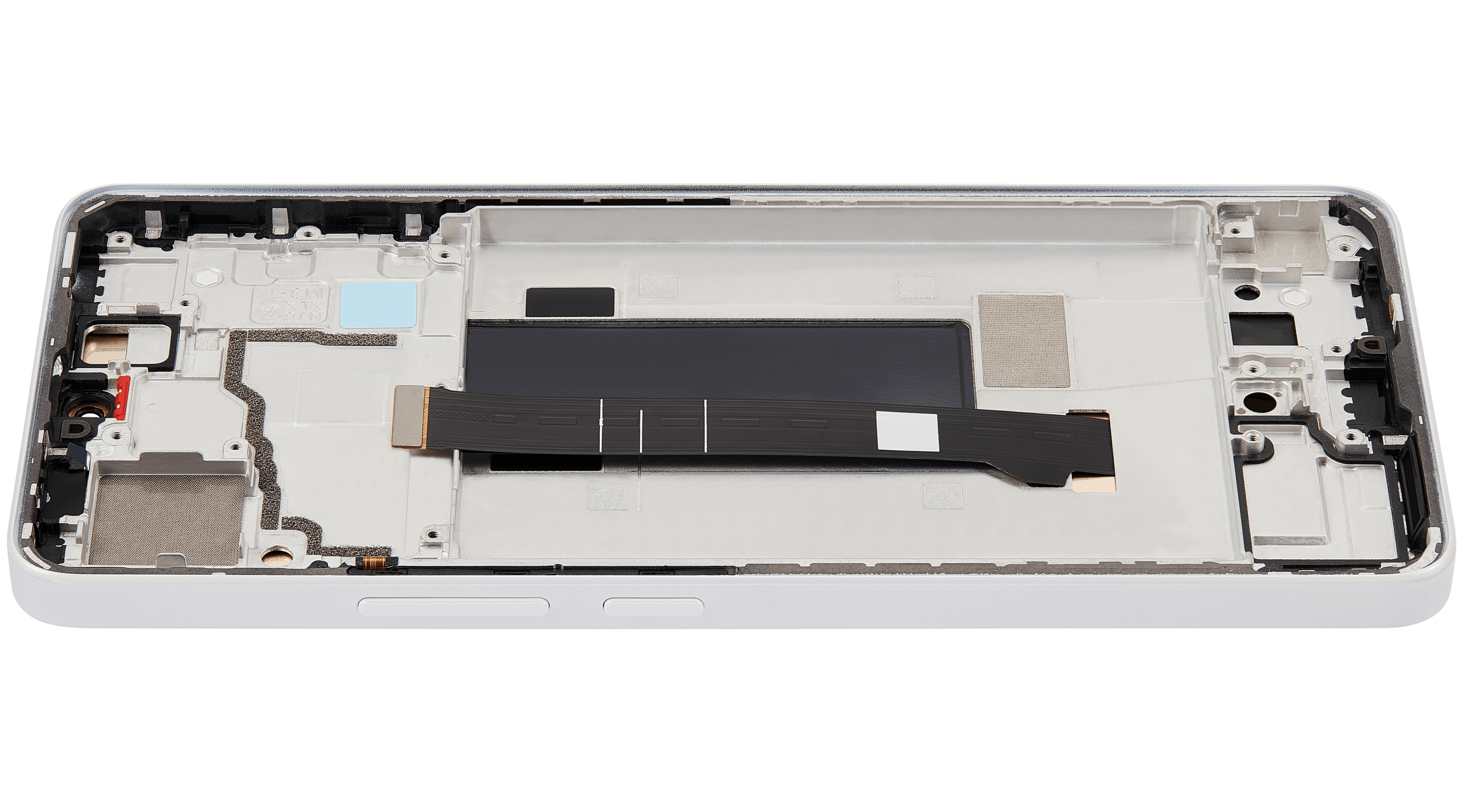OLED Display with Frame for Xiaomi Poco X6 (Refurbished) (White)