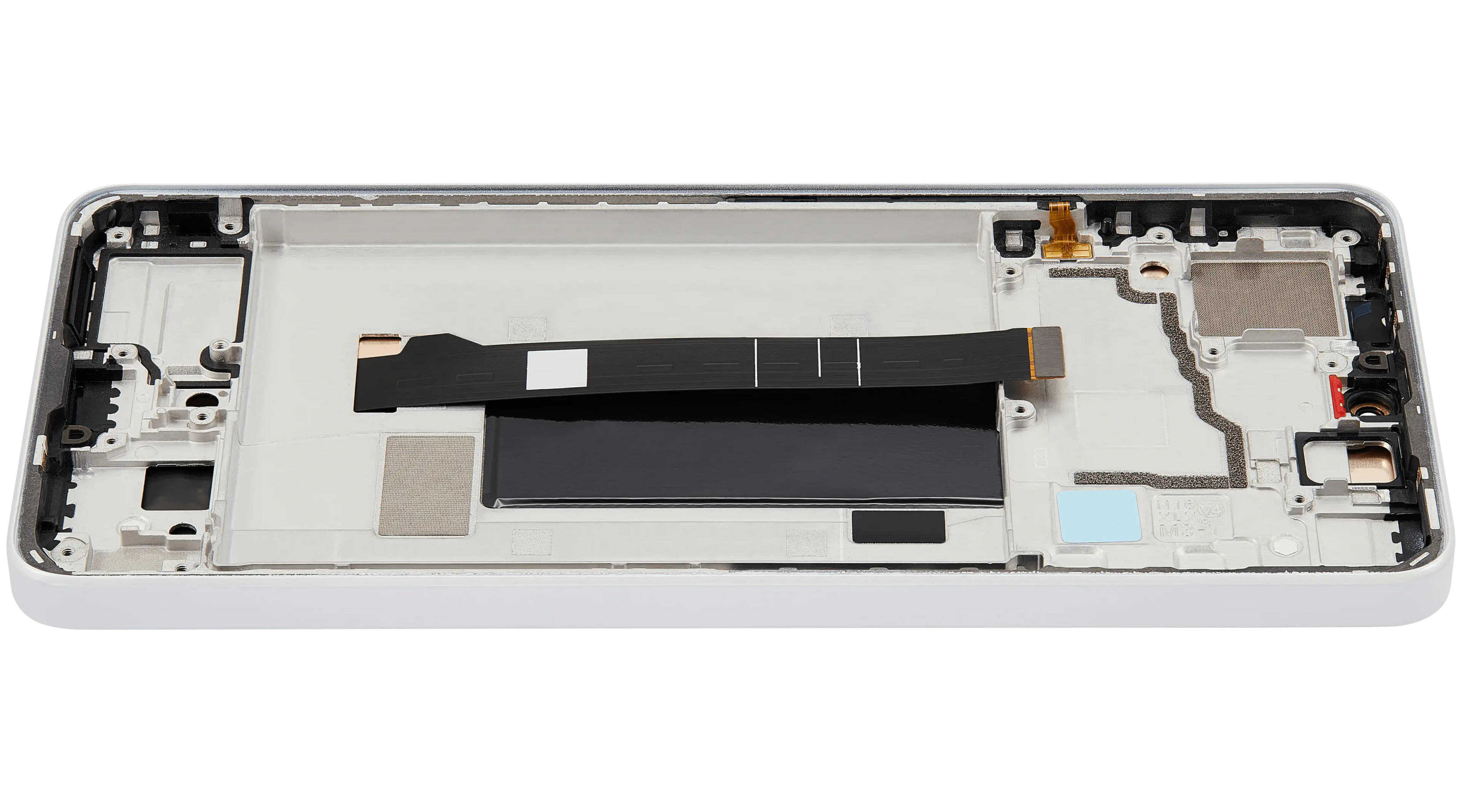 OLED Display with Frame for Xiaomi Poco X6 (Refurbished) (White)