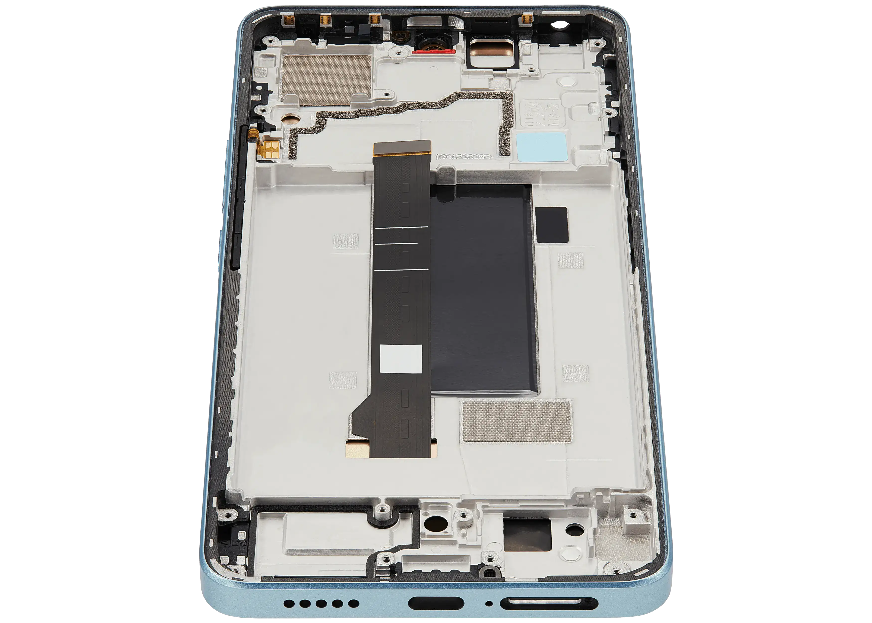 OLED-Display mit Rahmen für Xiaomi Poco X6 (Refurbished) (Blau)