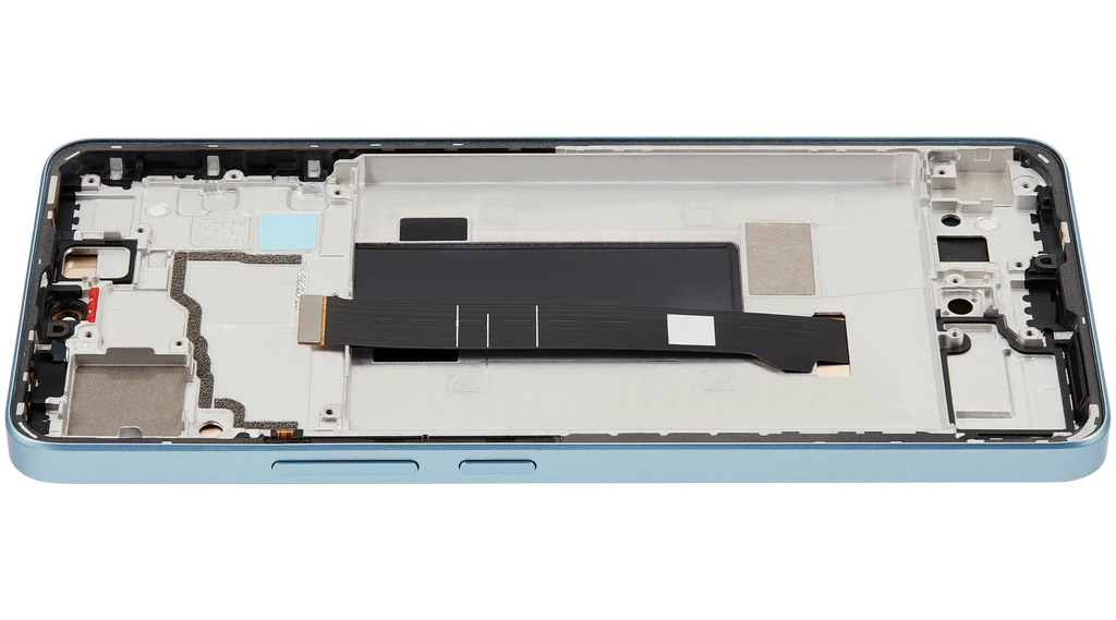 OLED-Display mit Rahmen für Xiaomi Poco X6 (Refurbished) (Blau)
