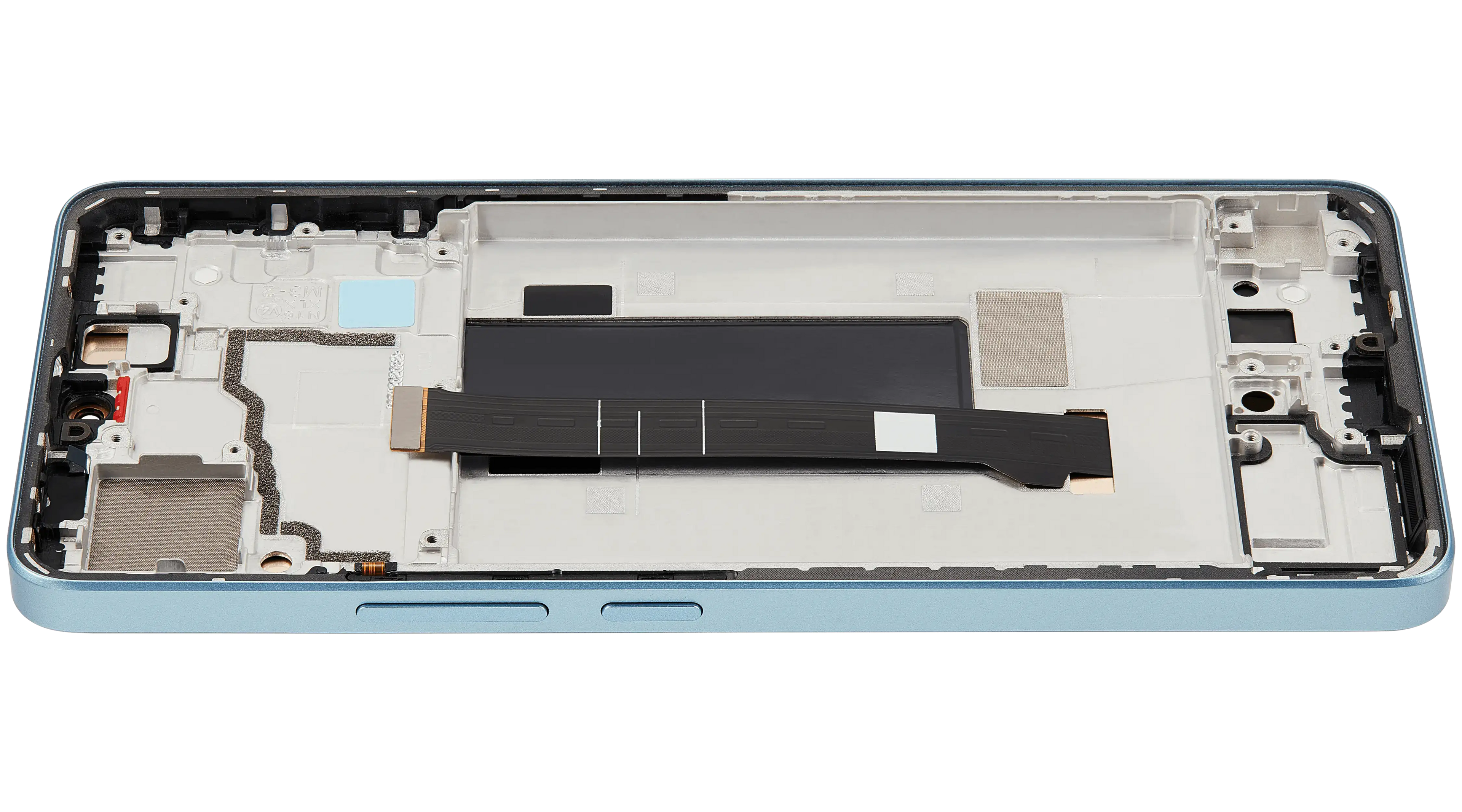 OLED-Display mit Rahmen für Xiaomi Poco X6 (Refurbished) (Blau)