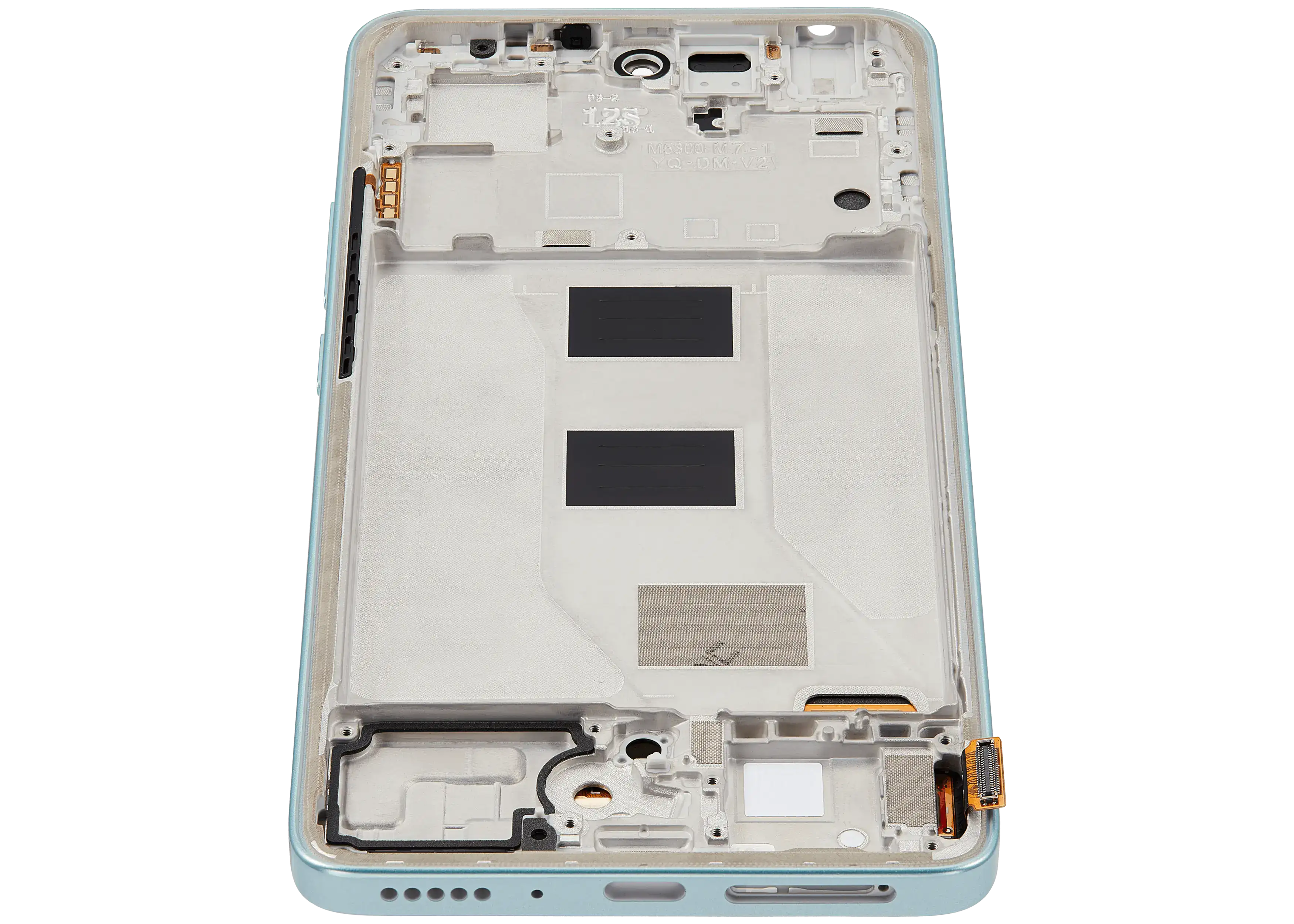 OLED Display with Frame for Xiaomi Poco M7 Pro 5G (Refurbished) (Green)