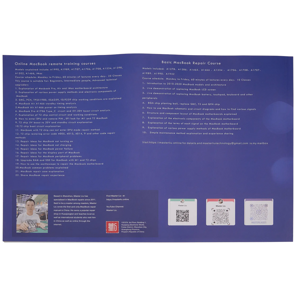 Repair Guide and Troubleshooting Manual for MacBook Repairs