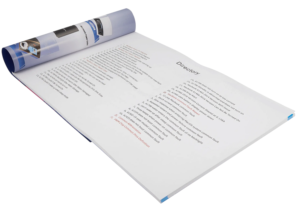 Repair Guide and Troubleshooting Manual for MacBook Repairs