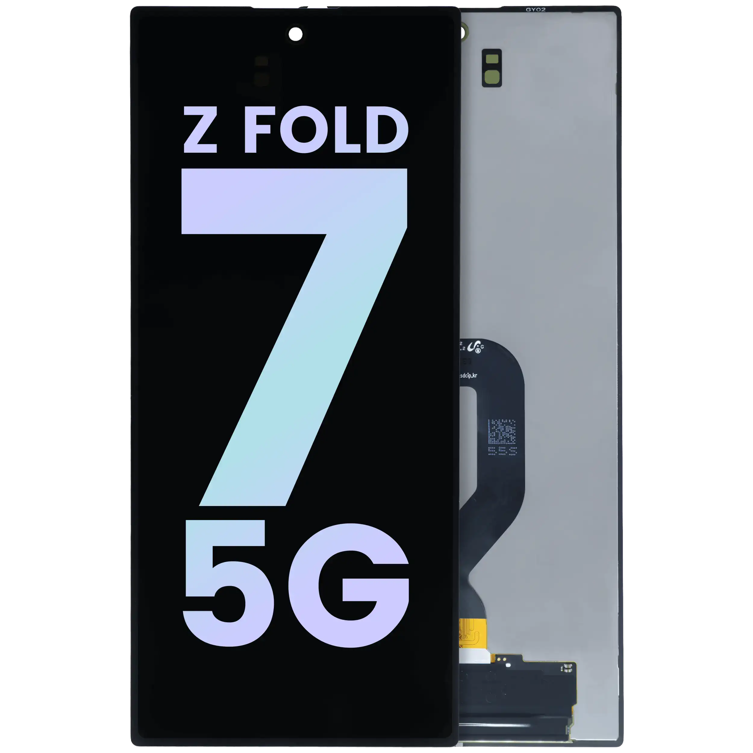 External OLED Display without Frame for Samsung Galaxy Z Fold 7 5G (Service Pack) (All Colors)