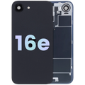 Backcover mit MagSafe, NFC & Blitz-Flexkabel für iPhone 16e (Svc Pack) Schwarz