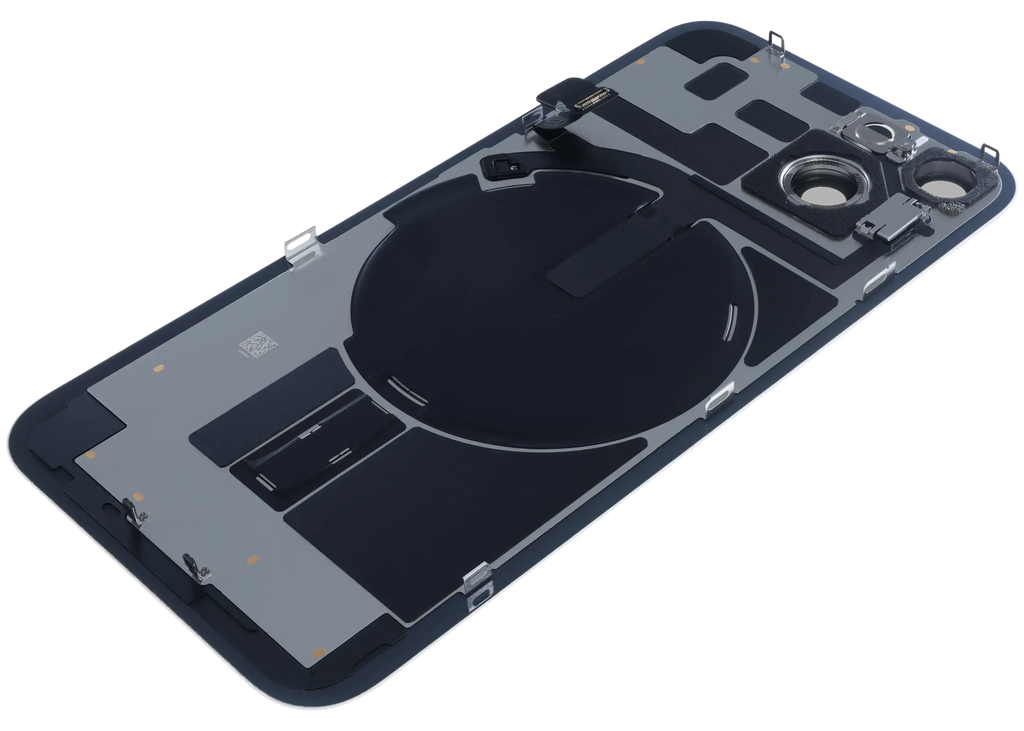 Backcover mit MagSafe Magnet & NFC & Blitz-Flexkabel für iPhone 14 (Service Pack) (Starlight)