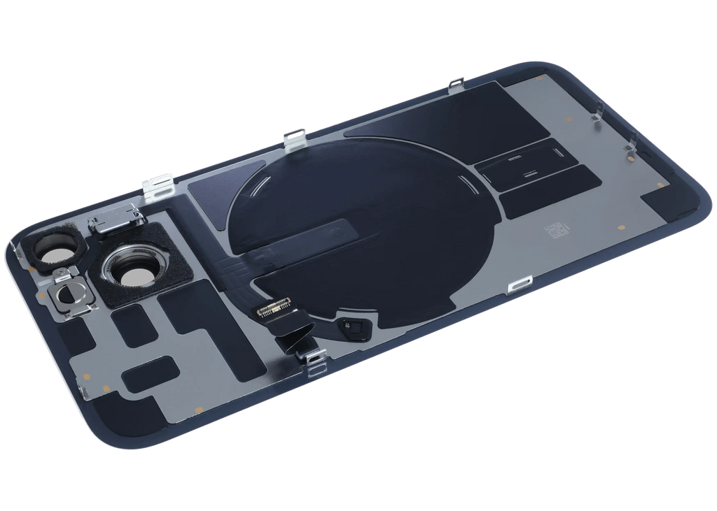 Backcover mit MagSafe Magnet & NFC & Blitz-Flexkabel für iPhone 14 (Service Pack) (Starlight)