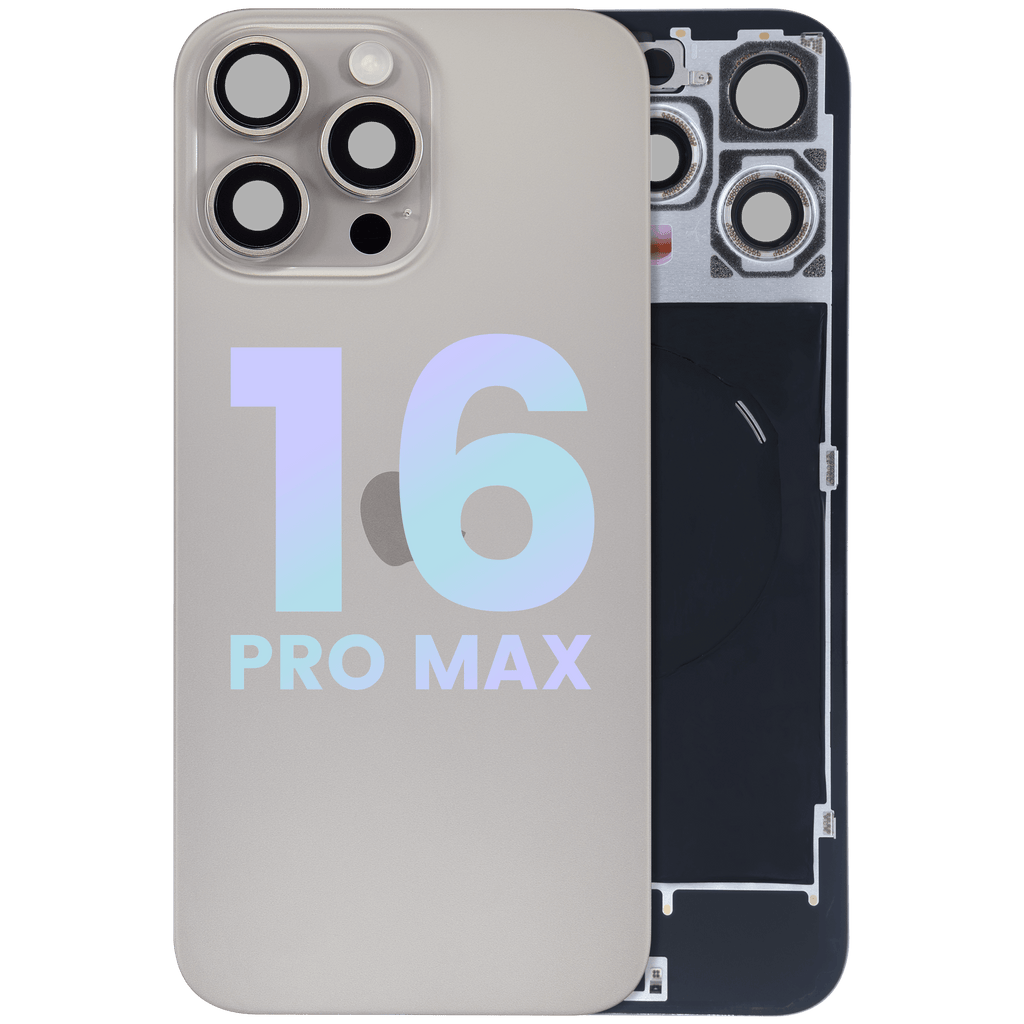 Backcover mit MagSafe, NFC & Blitz-Flexkabel für iPhone 16 Pro Max, Svc Pack, Na