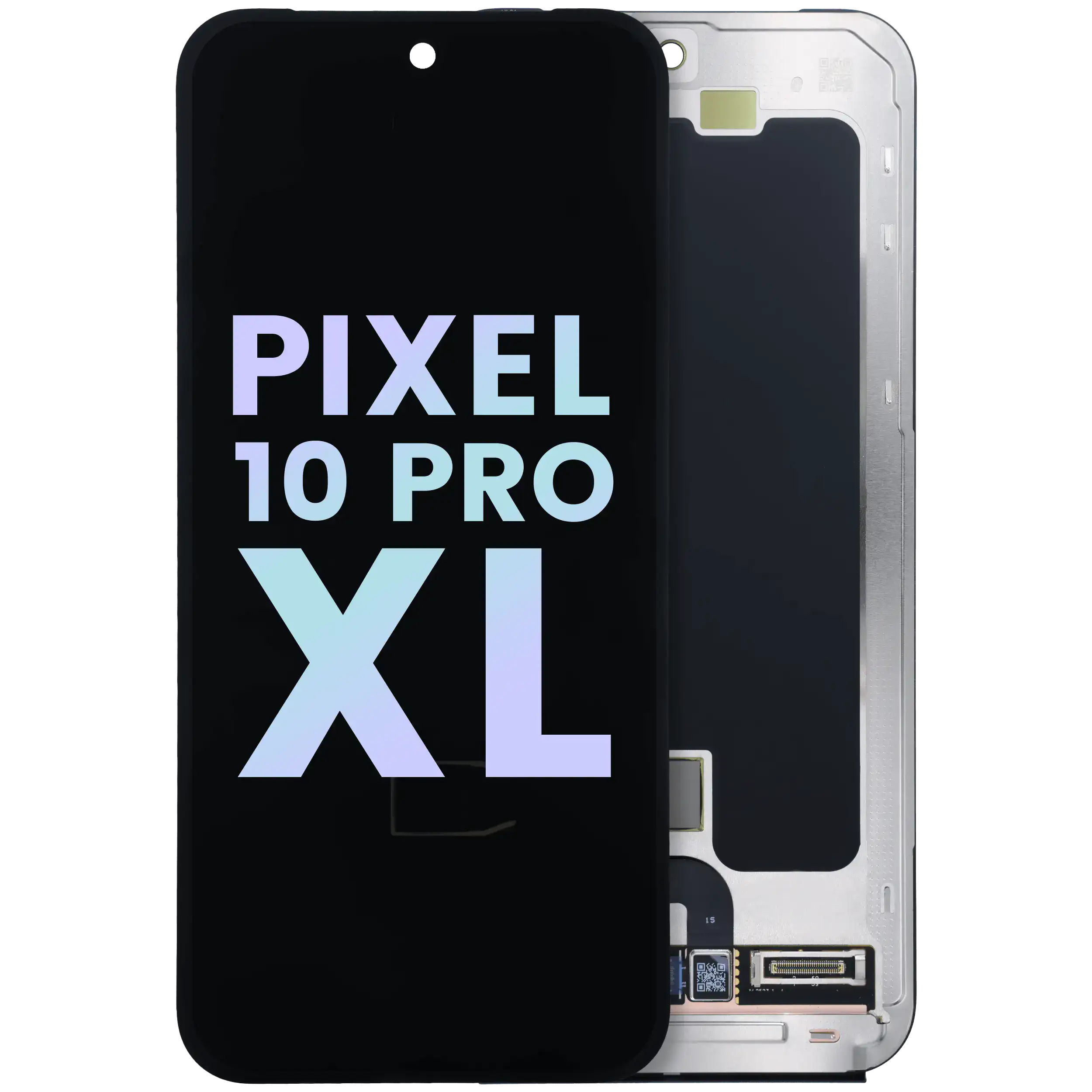 Frameless OLED display with fingerprint sensor for Google Pixel 10 Pro XL (Original OEM) (all colors)