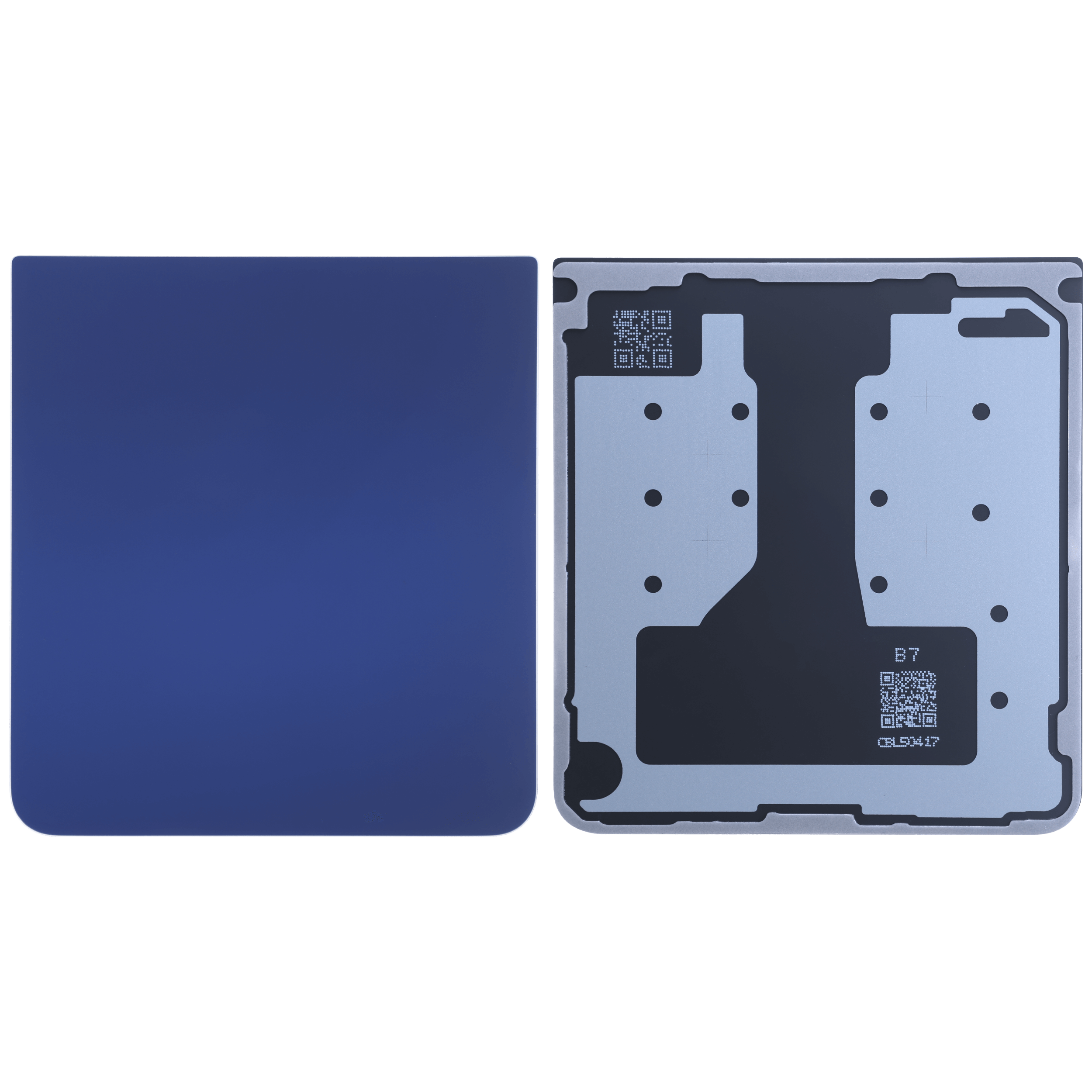 Untere Backcover für Samsung Galaxy Z Flip 7 5G (Service Pack) (Blau)