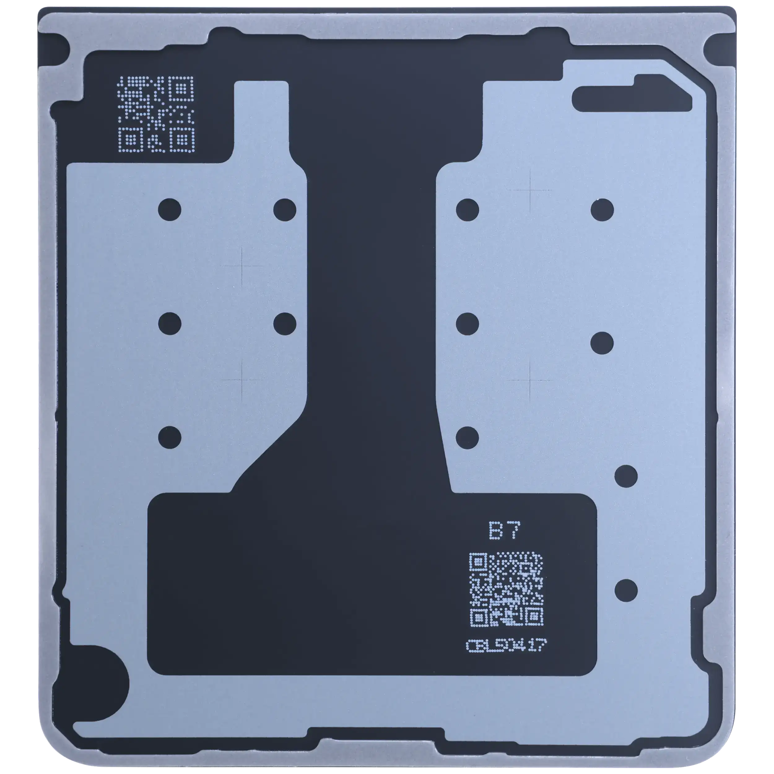Untere Backcover für Samsung Galaxy Z Flip 7 5G (Service Pack) (Blau)