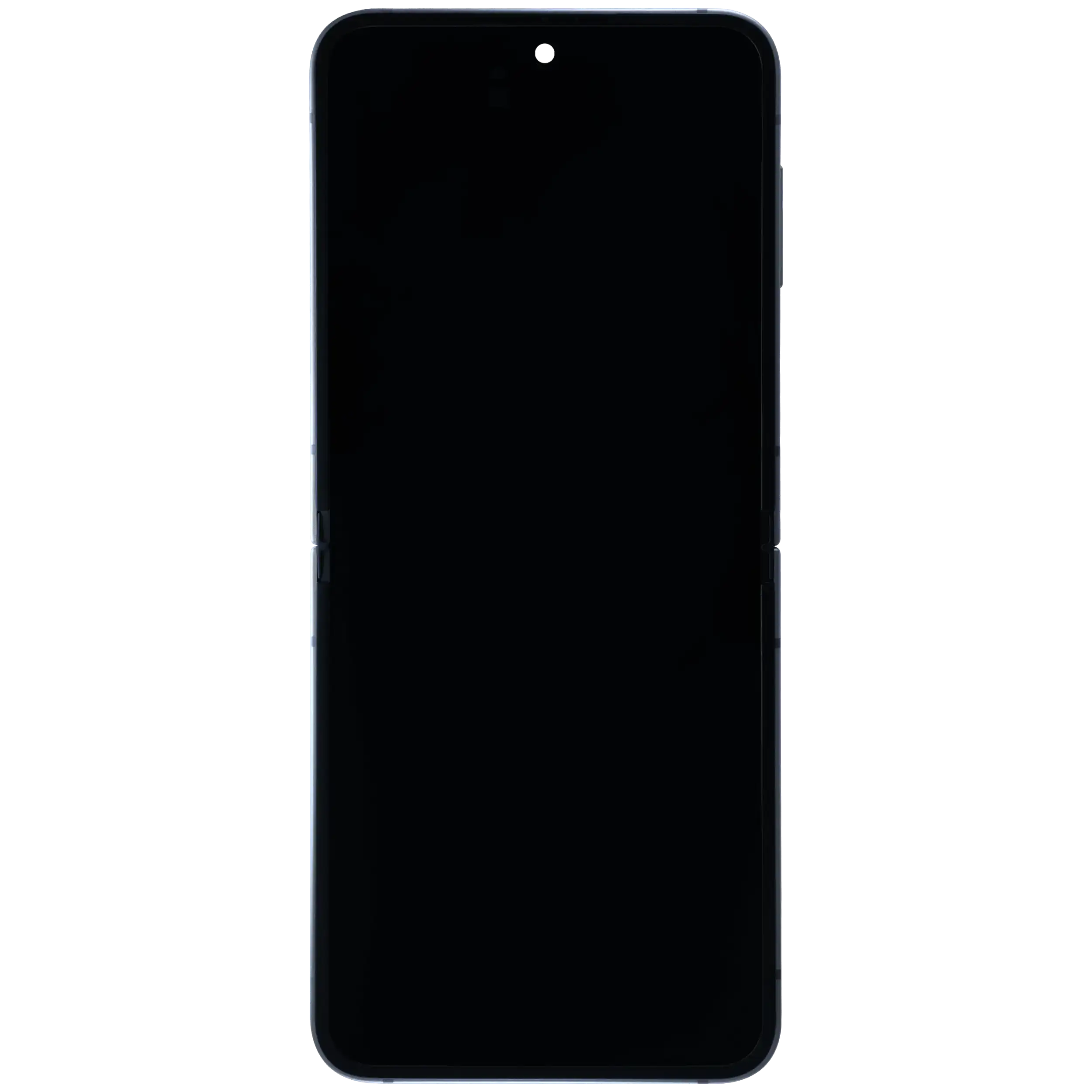 OLED-Display mit Rahmen für Samsung Z Flip 7 FE (Service Pack) Weiß