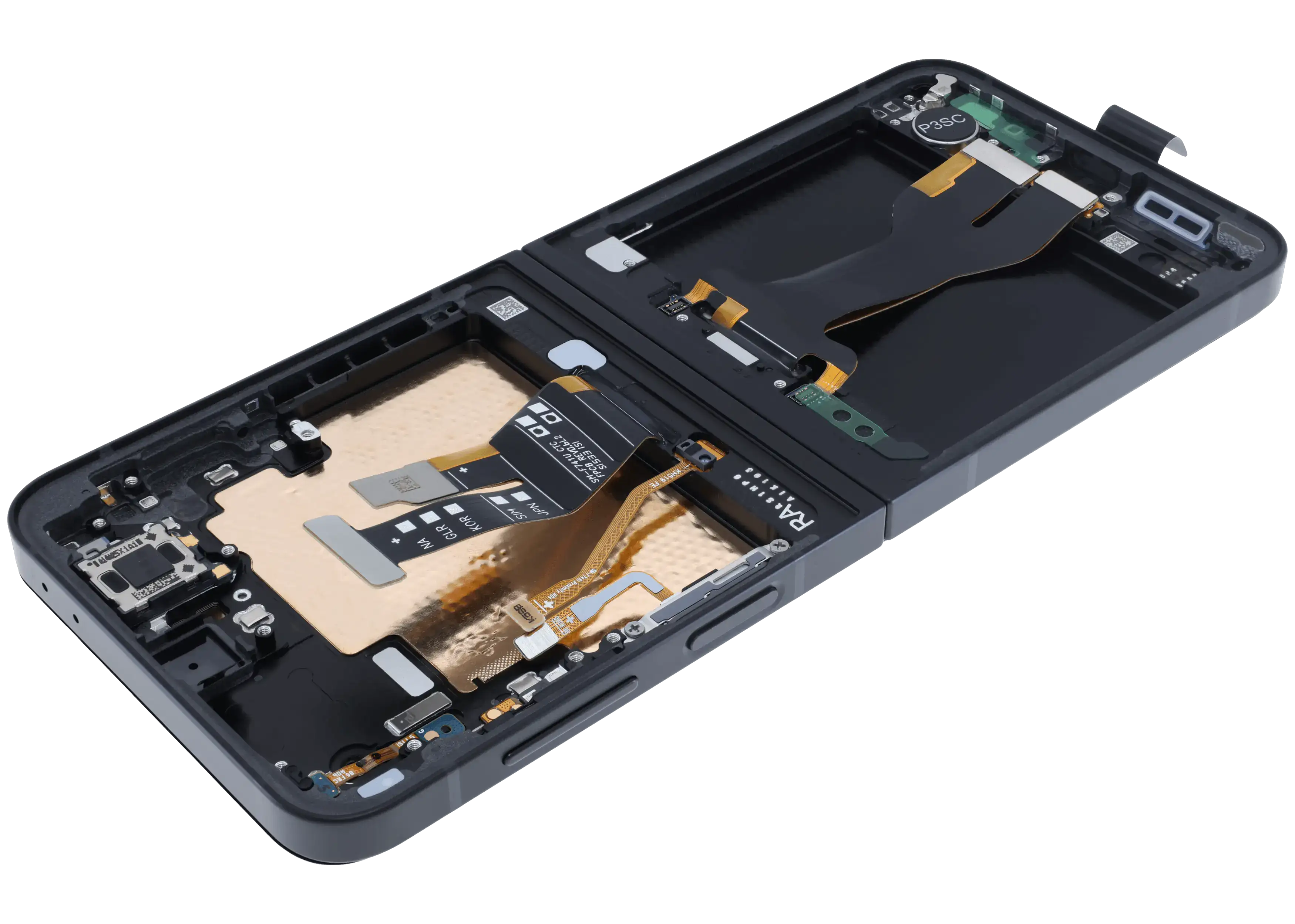 Internal OLED Display with Frame for Samsung Galaxy Z Flip 7 FE 5G (Service Pack) (Black)
