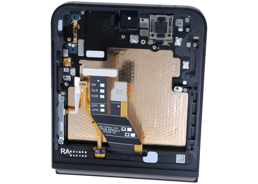 Internal OLED Display with Frame for Samsung Galaxy Z Flip 7 FE 5G (Service Pack) (Black)