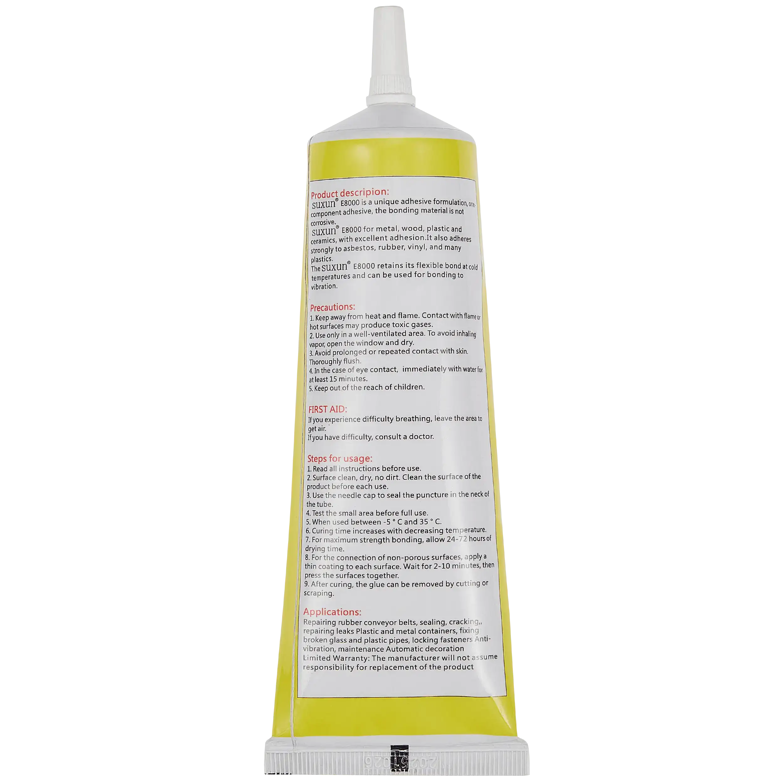 Multipurpose Adhesive E8000 (110ml / Suxun)