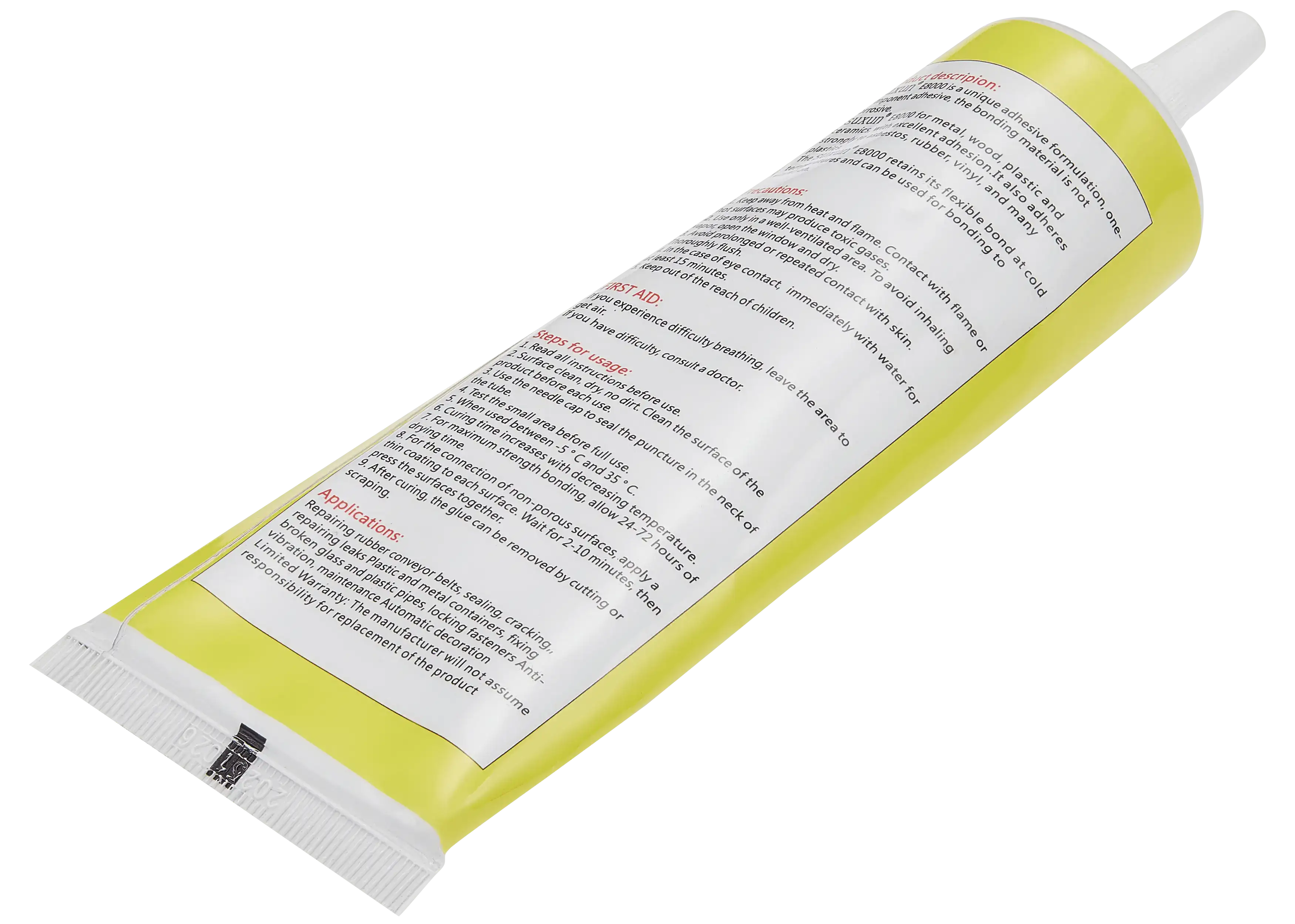 Multipurpose Adhesive E8000 (110ml / Suxun)