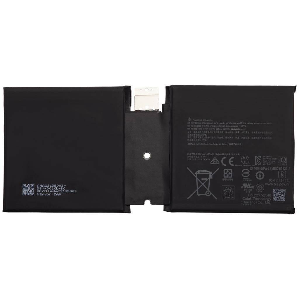 Replacement battery for Microsoft Surface Go 3 (G16TA047H)