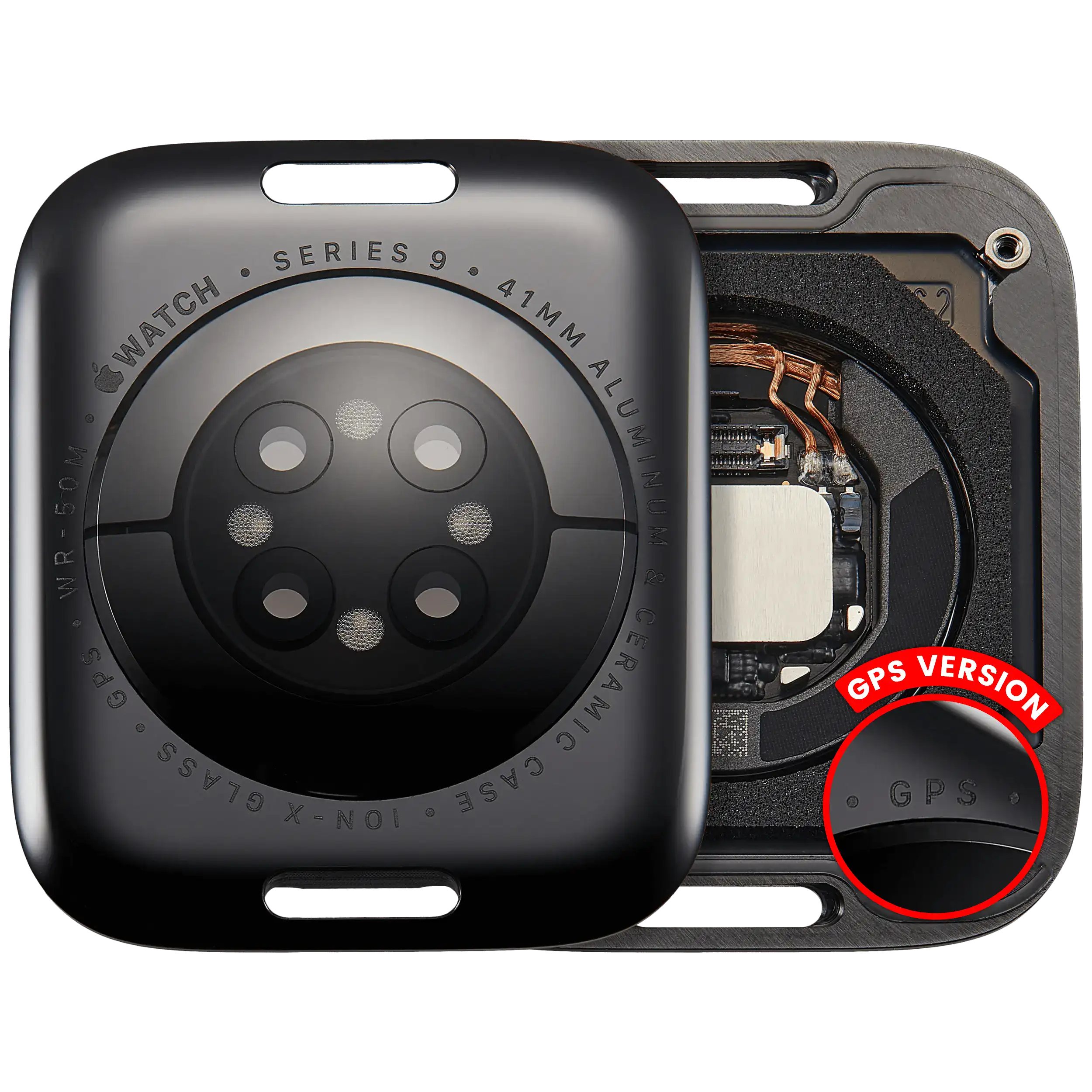 Apple Watch Series 9 41mm Backcover Space Black