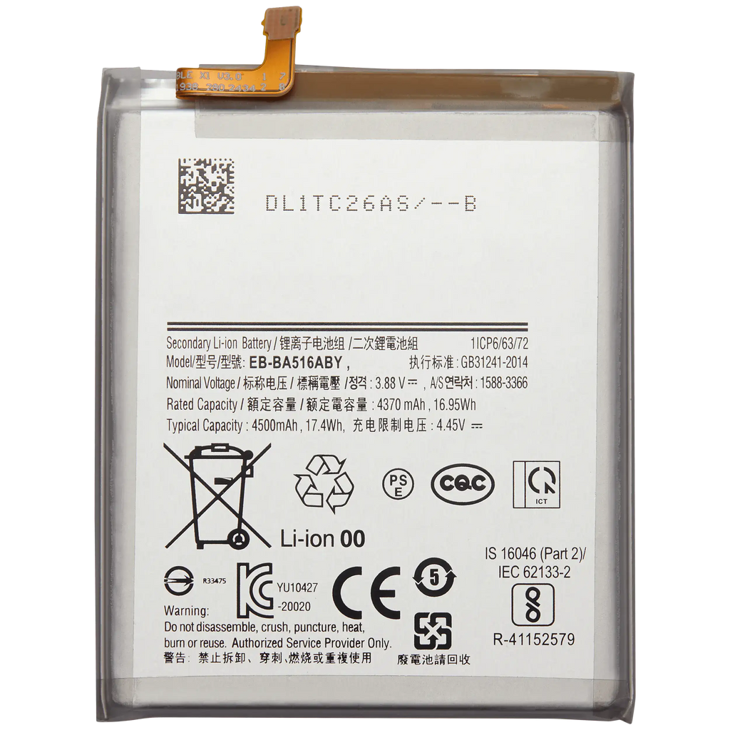 Replacement Akku für Samsung Galaxy A51 5G (A516V / 2020) (Verzion Model)