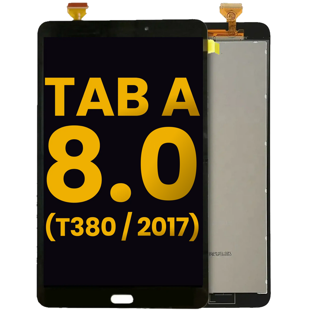 LCD Display without Frame for Samsung Galaxy Tab A 8.0" (2017) (T380) (WiFi Version) (Refurbished) (White)