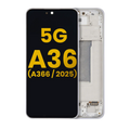 OLED Display with Frame for Samsung Galaxy A36 5G (A366 / 2025) (Refurbished) (Lime)