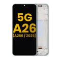 OLED Display with Frame for Samsung Galaxy A26 5G (A266 / 2025) (Refurbished) (Mint)