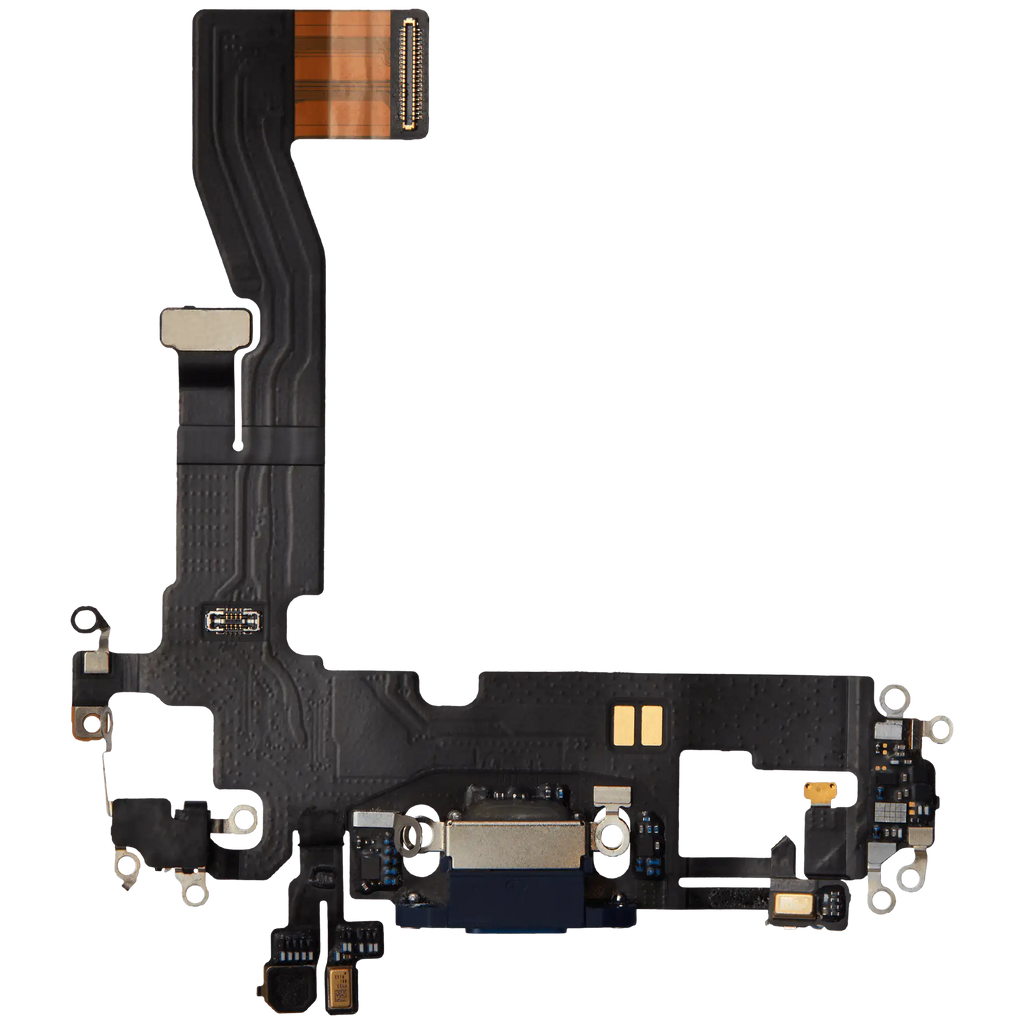 Charging Port Flex Cable for iPhone 12 (Premium) (Blue)