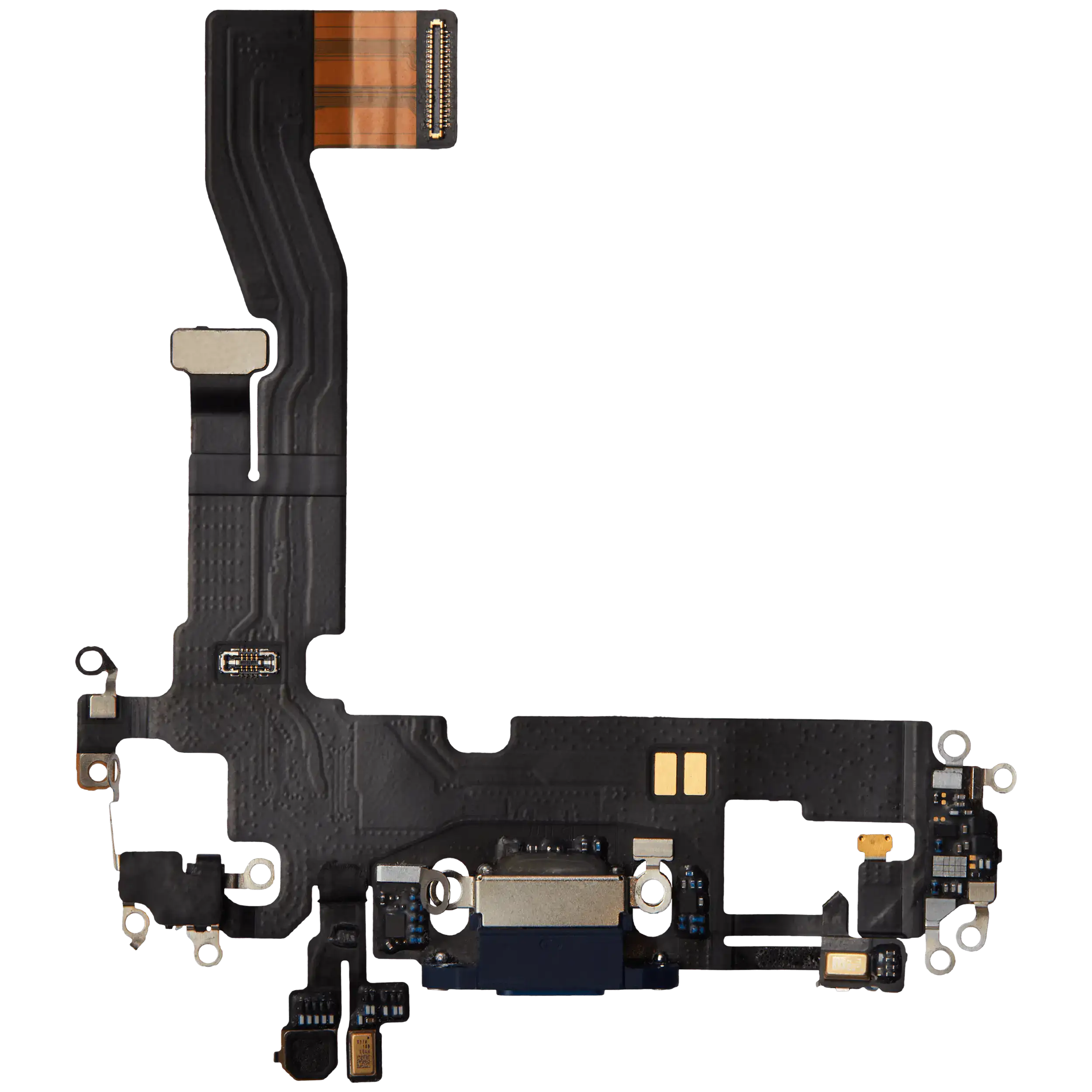 Charging Port Flex Cable for iPhone 12 (Premium) (Blue)