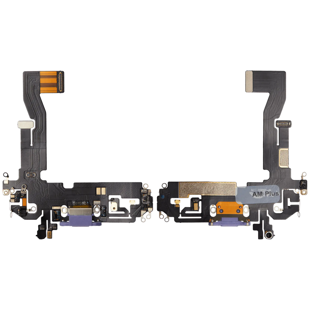 Ladebuchse-Flexkabel für iPhone 12 (Aftermarket Plus) (Lila)