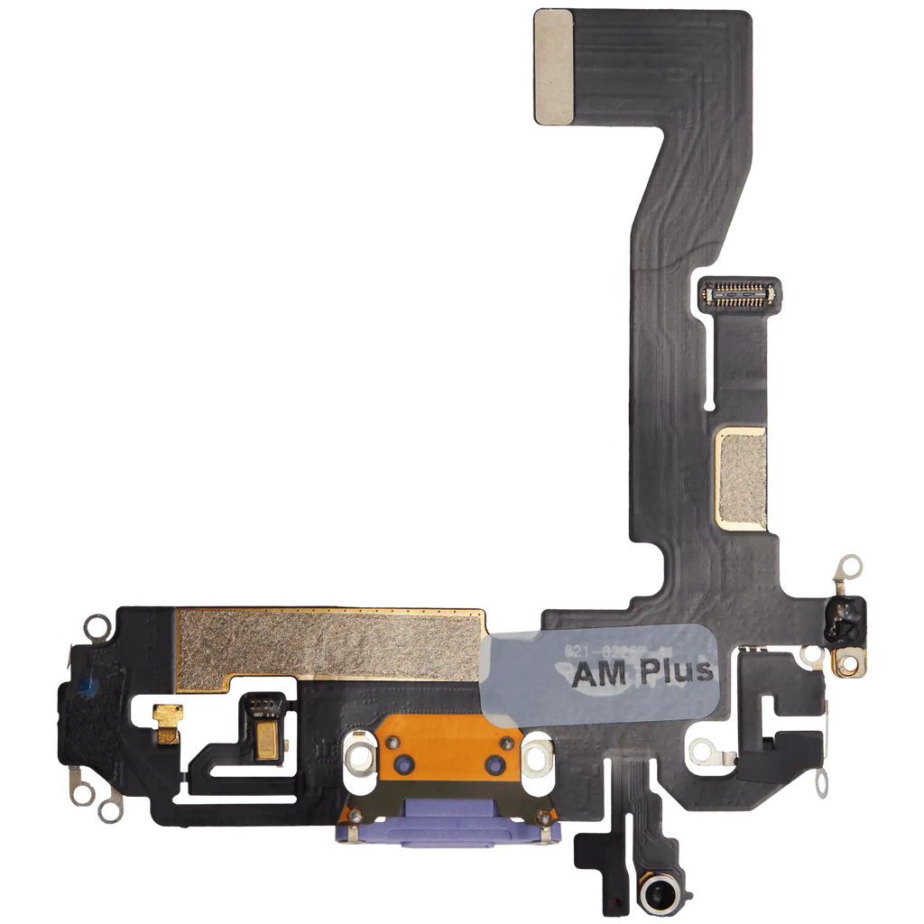 Ladebuchse-Flexkabel für iPhone 12 (Aftermarket Plus) (Lila)