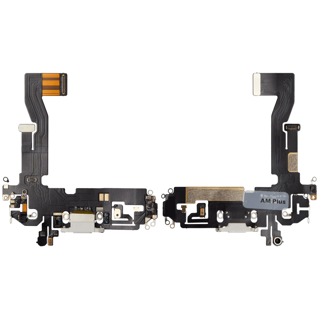 Charging Port Flex Cable for iPhone 12 (Aftermarket Plus) (White)