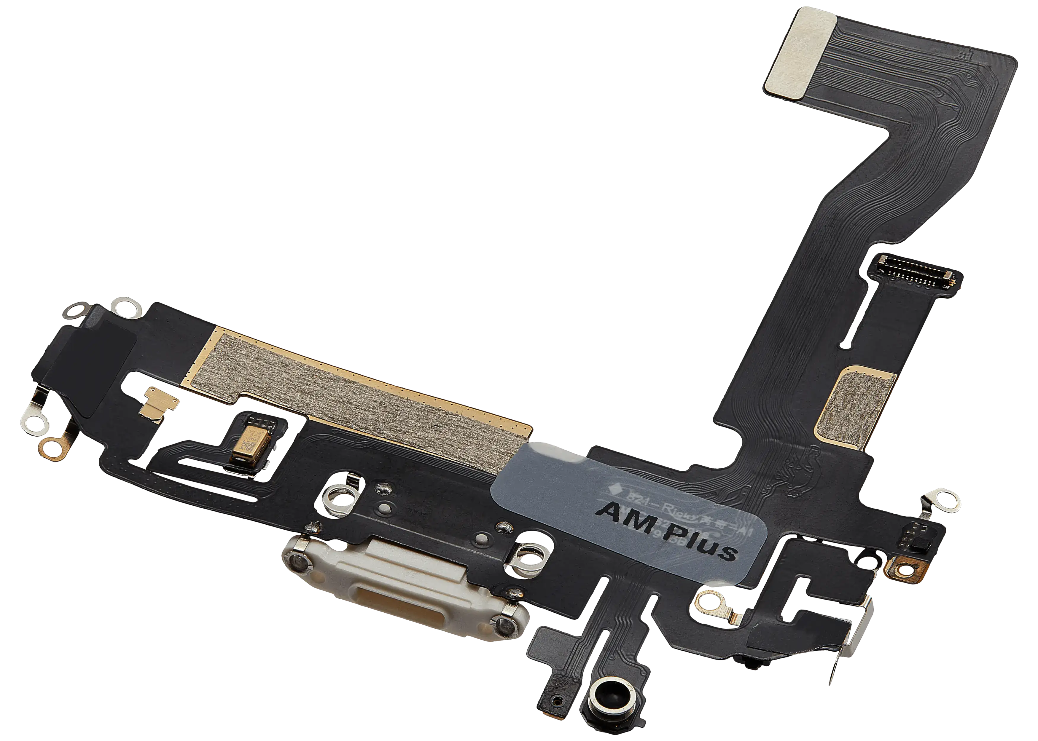 Charging Port Flex Cable for iPhone 12 (Aftermarket Plus) (White)