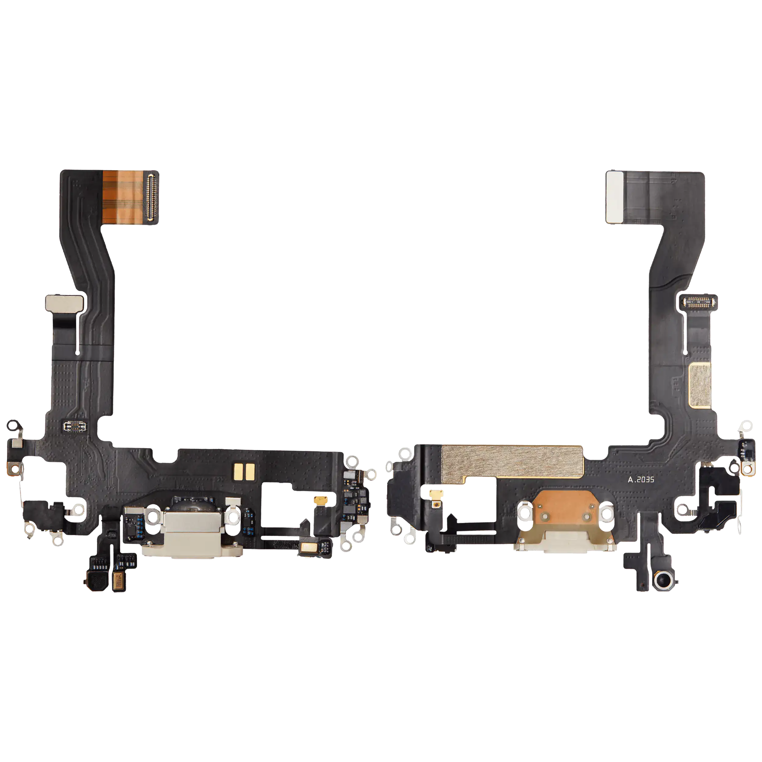 Charging Port Flex Cable for iPhone 12 (Premium) (White)