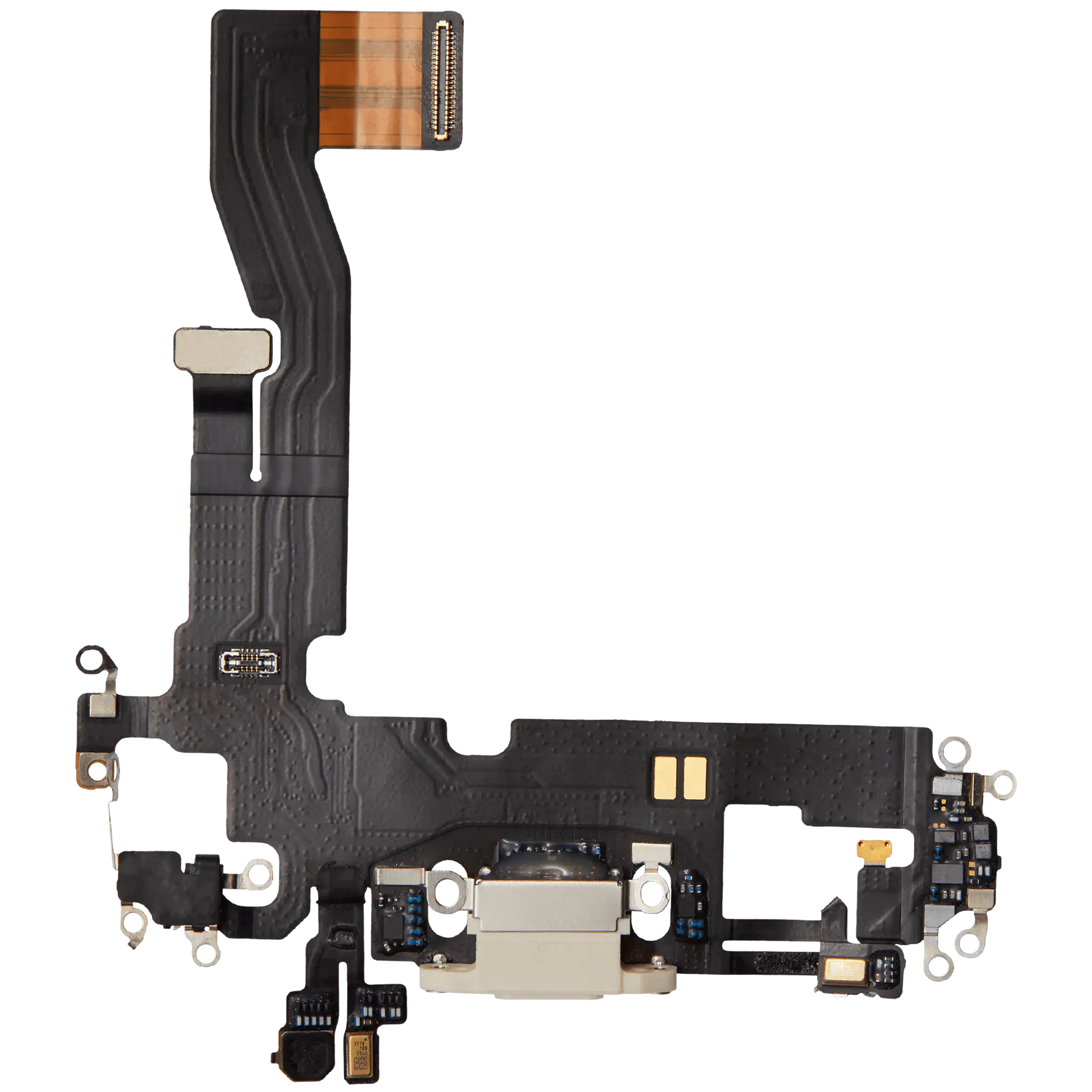 Charging Port Flex Cable for iPhone 12 (Premium) (White)
