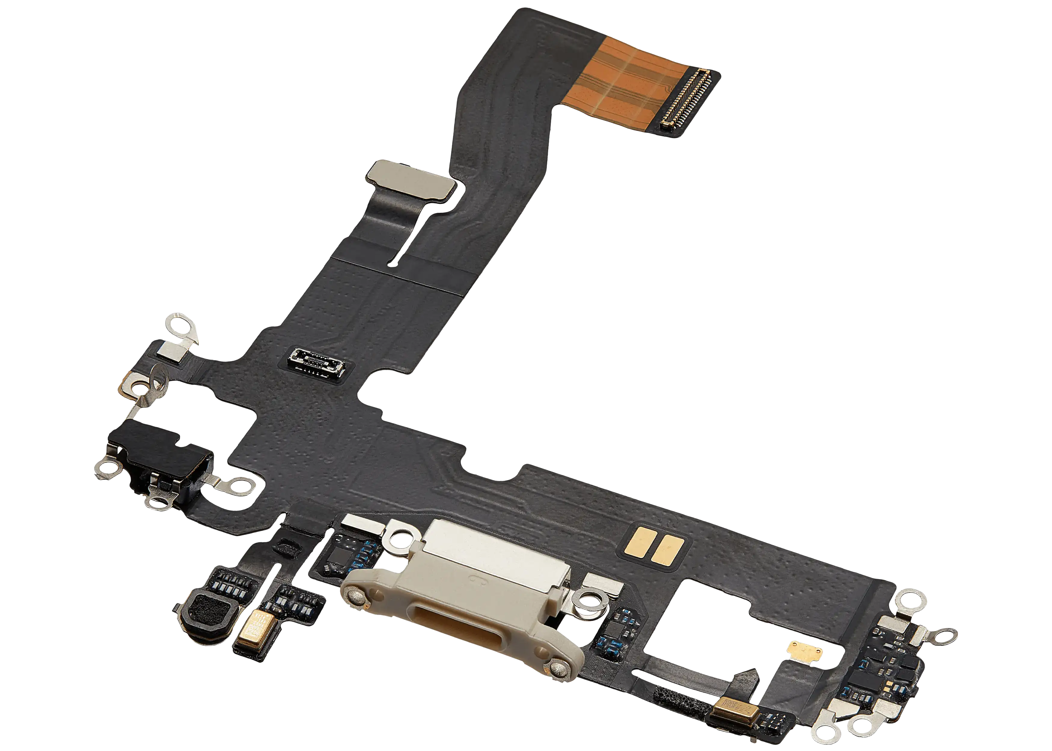 Charging Port Flex Cable for iPhone 12 (Premium) (White)