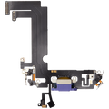 Charging Port Flex Cable for iPhone 12 Mini (Aftermarket Plus) (Purple)